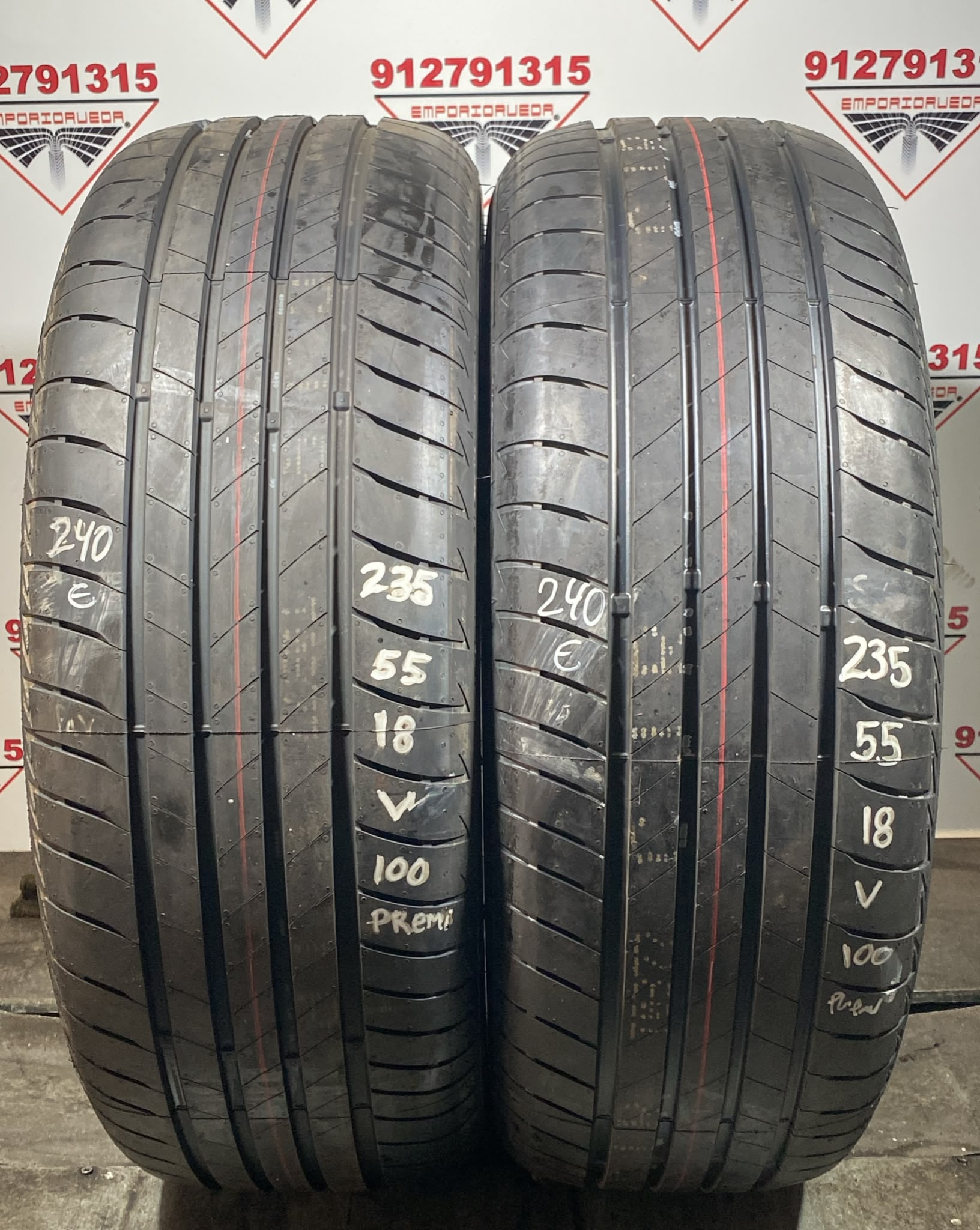 BRIDGESTONE TURANZA USADO PREMIUM  235/55 R18 100 V